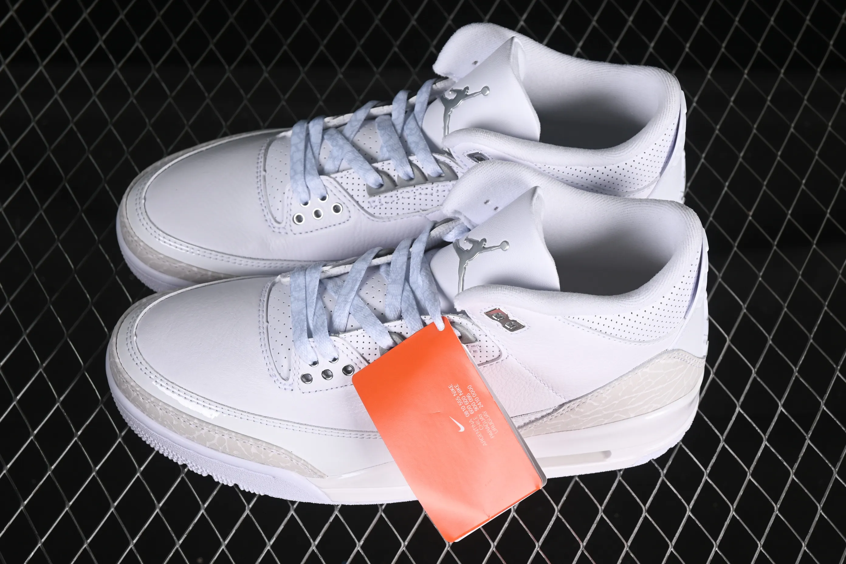 All categories Air Jordan Jordan series basketball shoes Air Jordan 3 OG version Air Jordan 3 Retro "Pure Money" AJ3 Joe 3 replica white cat CT8532-111